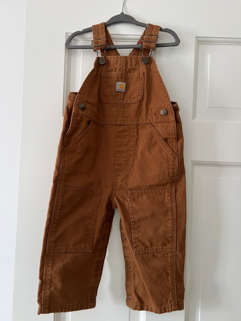 Carhartt Kids Rust Brown Overalls